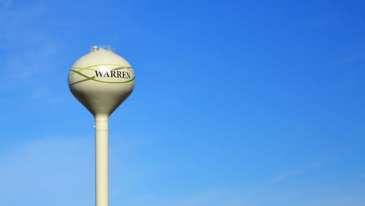 Warren Water Tower Widseth Smith Nolting